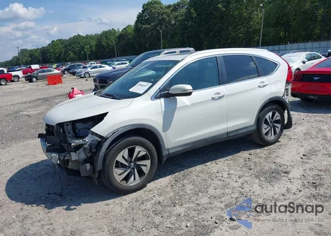 2016 Honda Cr-V Touring из США, поврежденный, VIN 5J6RM4H96GL084110